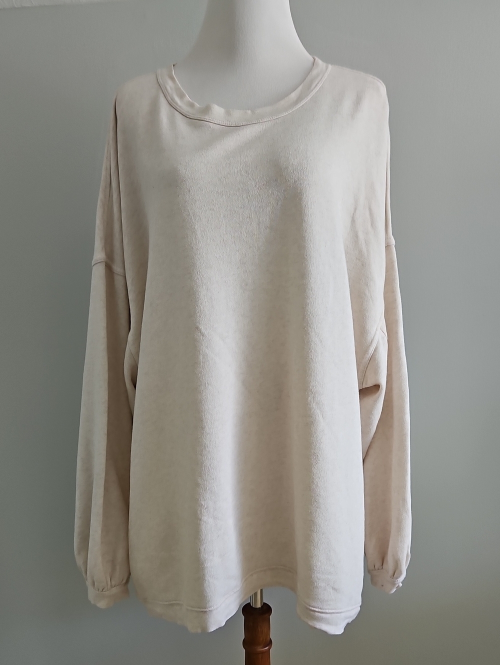 aerie | Oversized Sweatshirt in Light Cream